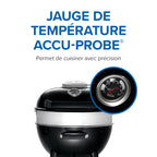 PRO22 Charcoal Kettle Grill, Black