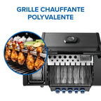 Phantom Rogue® PRO-S 425 Natural Gas Grill with Infrared Side and Rear Burners, Matte Black