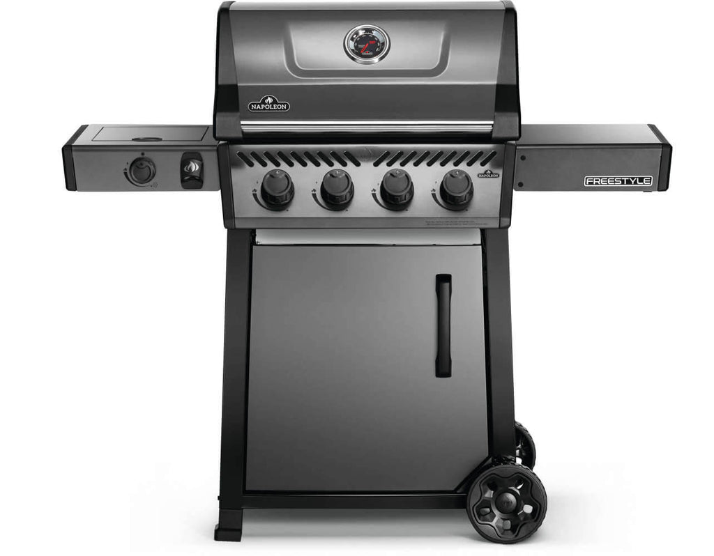 Freestyle™ 425 Propane Gas Grill with Range Side Burner, Graphite Grey