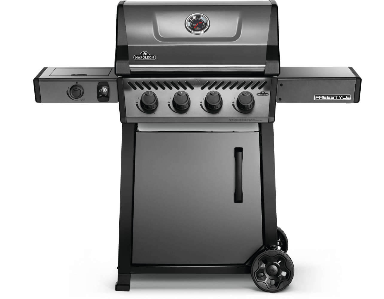 Freestyle™ 425 Propane Gas Grill with Range Side Burner, Graphite Grey