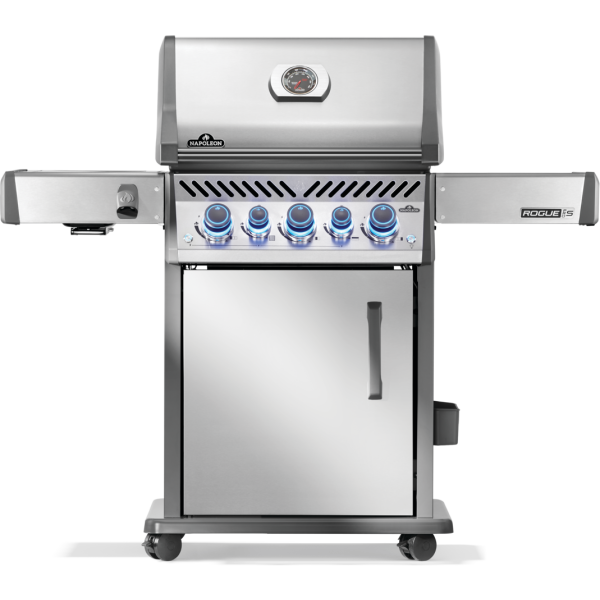 Rogue® PRO-S 425 Propane Gas Grill with Infrared Side and Rear Burners, Stainless Steel