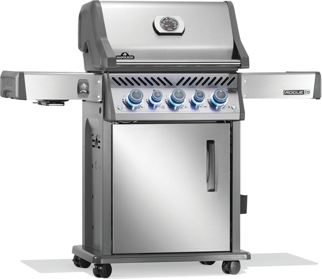Rogue® PRO-S 425 Natural Gas Grill with Infrared Side and Rear Burners, Stainless Steel