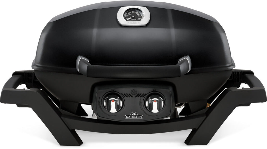 TravelQ™ PRO285 Portable Natural Gas Grill, Black