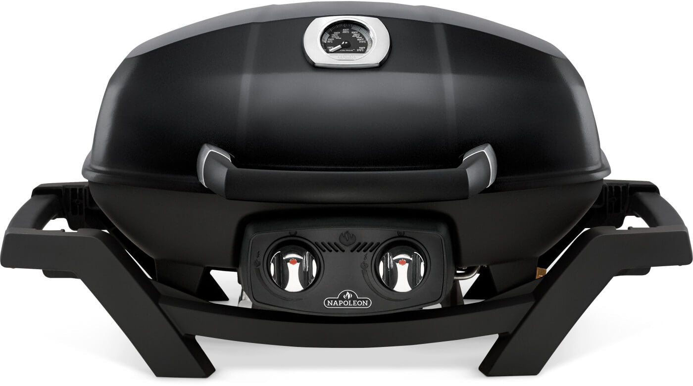 TravelQ™ PRO285 Portable Natural Gas Grill, Black