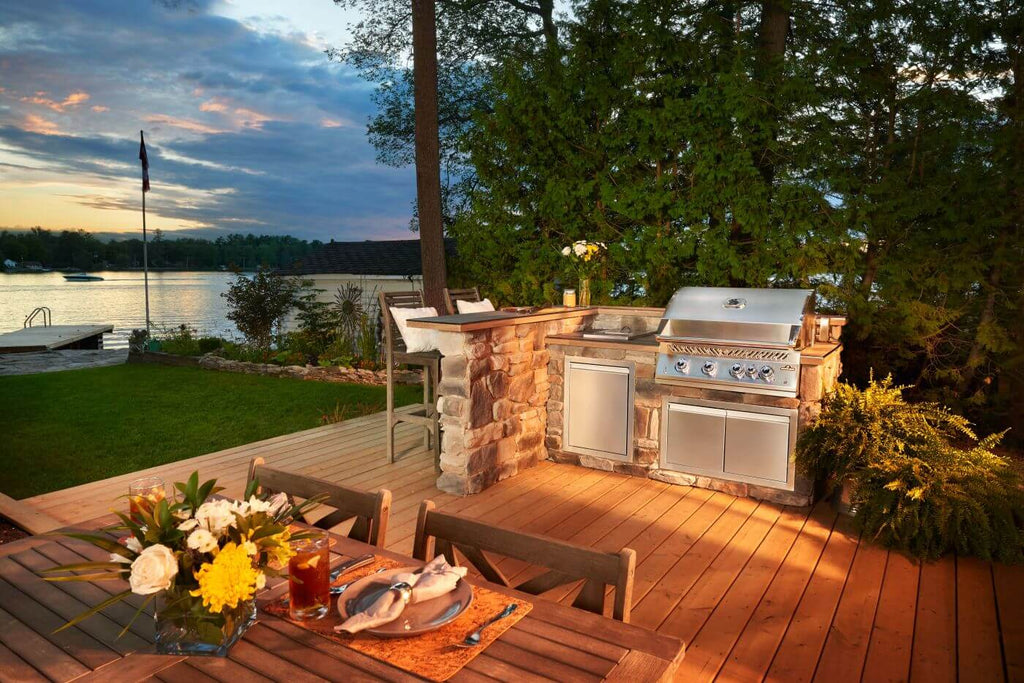 Built-In 700 Series 32" with Infrared Rear Burner Natural Gas, Stainless Steel