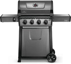 Rebel 4 Natural Gas Grill, Graphite Grey