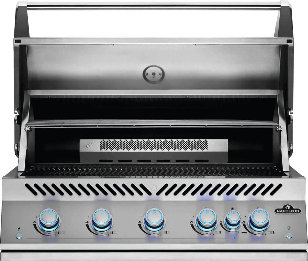 Built-In 700 Series 38" with Infrared Rear Burner Natural Gas, Stainless Steel