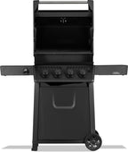 Rebel 4 Natural Gas Grill, Matte Black