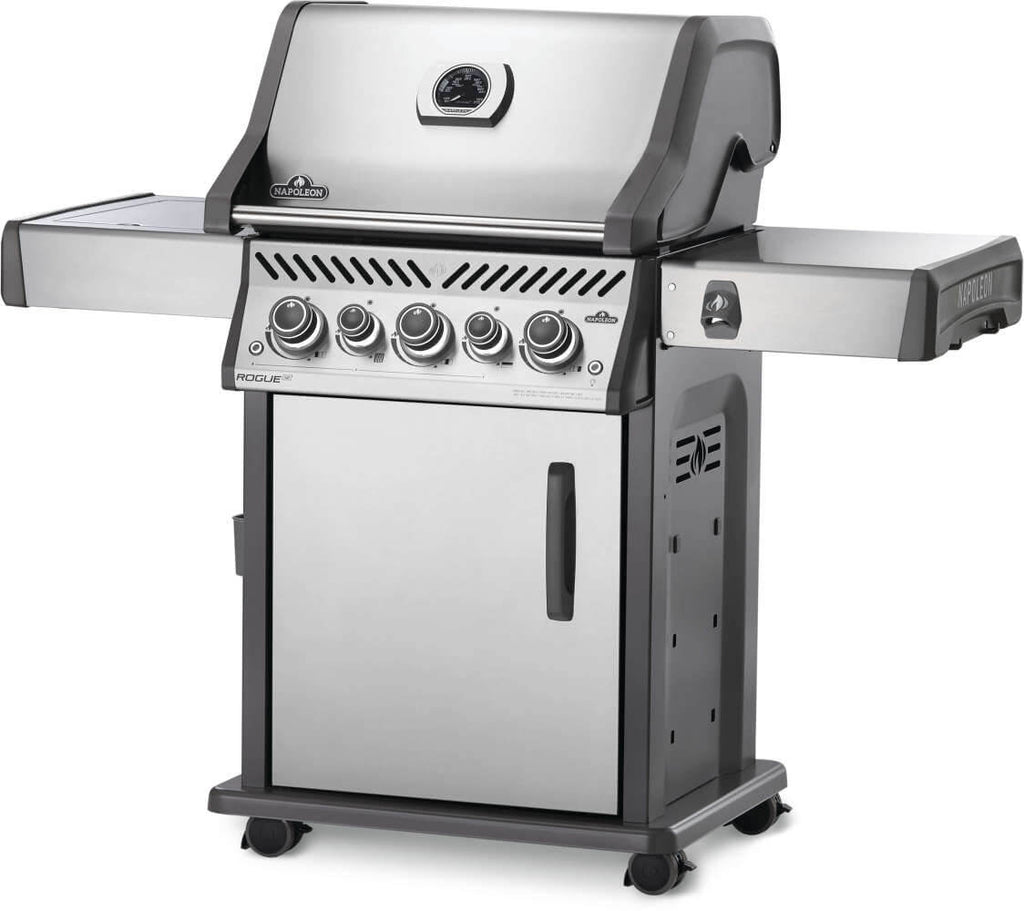 Rogue® SE 425 Propane Gas Grill with Infrared Rear and Side Burners, Stainless Steel