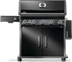 Rogue® PRO 625 Propane Gas Grill with Infrared Side Burner, Black