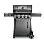 Freestyle™ 425 Propane Gas Grill with Range Side Burner, Graphite Grey
