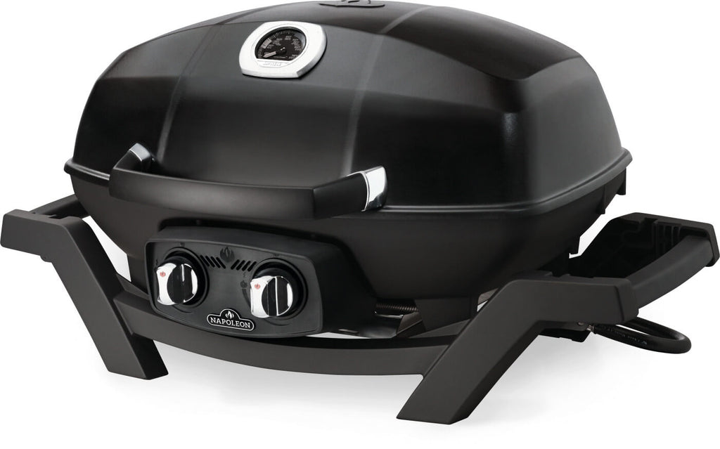 TravelQ™ PRO285 Portable Natural Gas Grill, Black