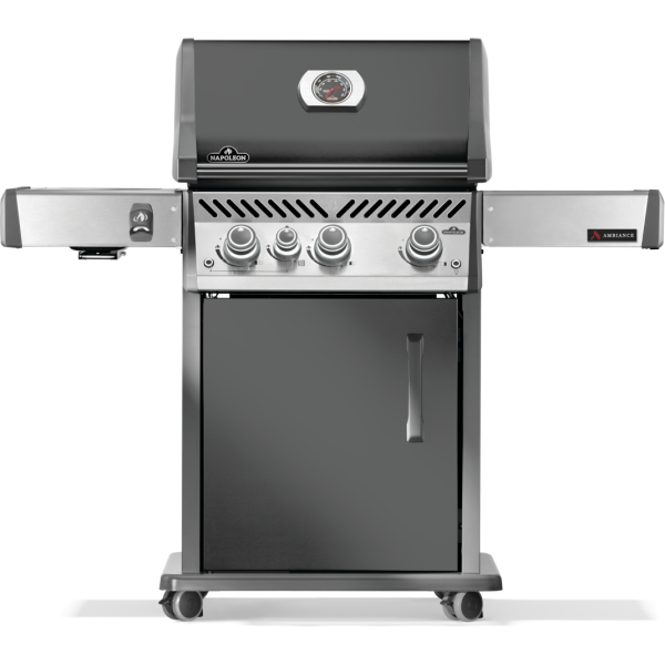Rogue® PRO 425 Ambiance, Propane Grill with Infrared Side Burner, Grey