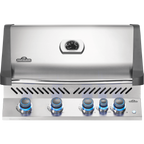 Built-in Prestige® 500 Natural Gas Grill Head with Infrared Rear Burner, Stainless Steel