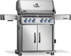 Rogue® PRO-S 525 Natural Gas Grill with Infrared Side and Rear Burners, Stainless Steel
