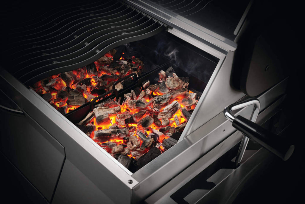 Charcoal Professional Grill, Stainless Steel