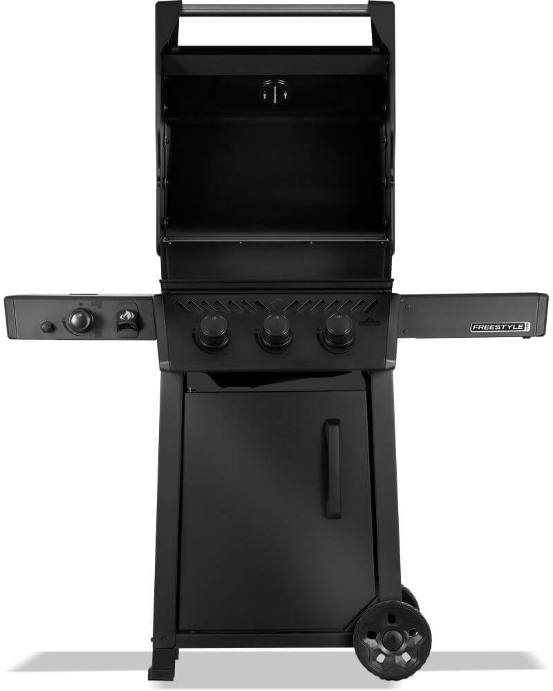 Freestyle™ PRO 365 Propane Gas Grill with Infrared Side Burner, Matte Black