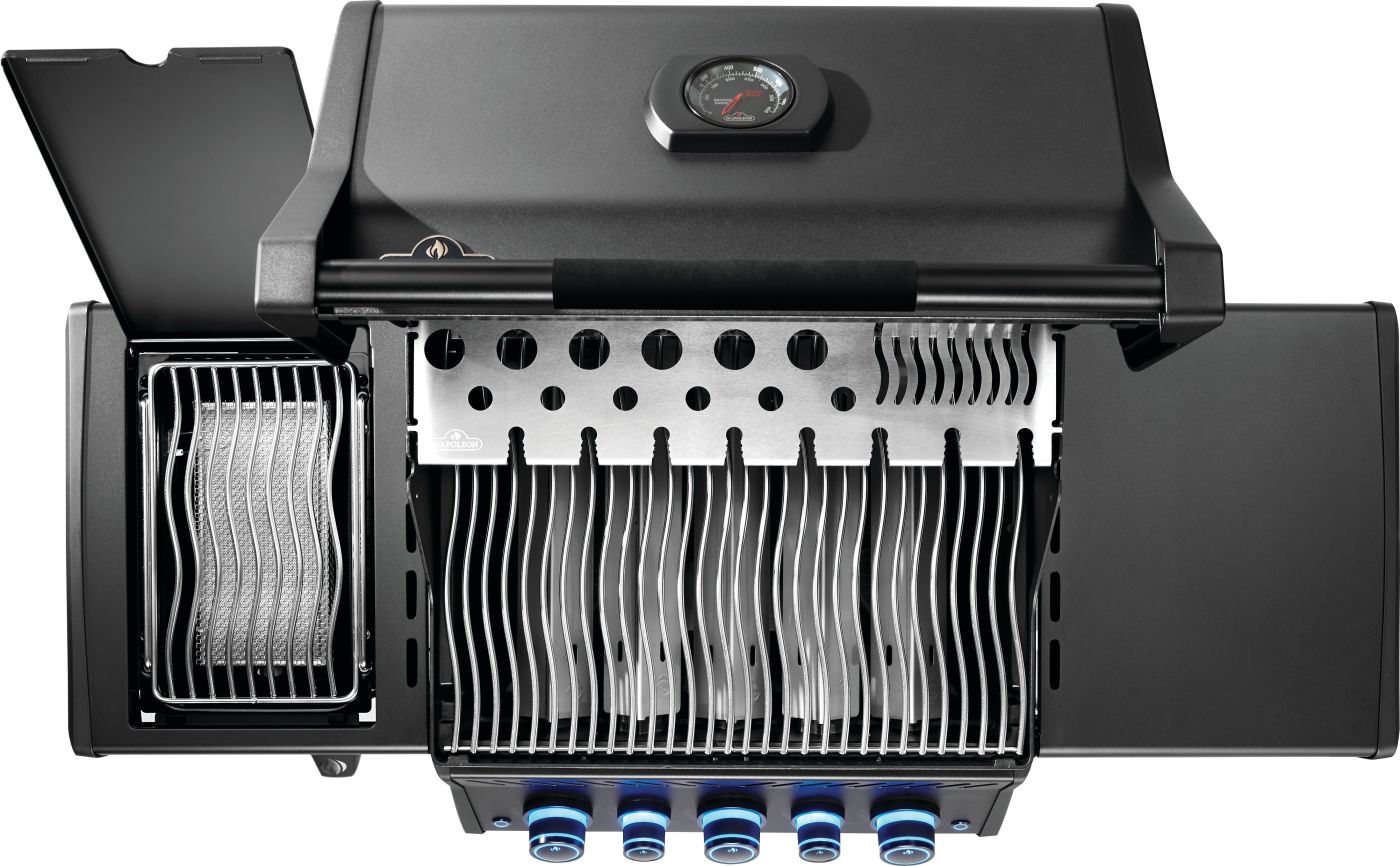 Phantom Rogue® PRO-S 425 Natural Gas Grill with Infrared Side and Rear Burners, Matte Black