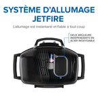 TravelQ™ PRO285 Portable Propane Gas Grill, Black