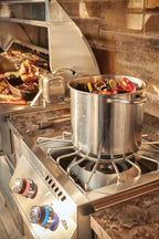 Built-In 700 Series 18" Power Burner Natural Gas, Stainless Steel