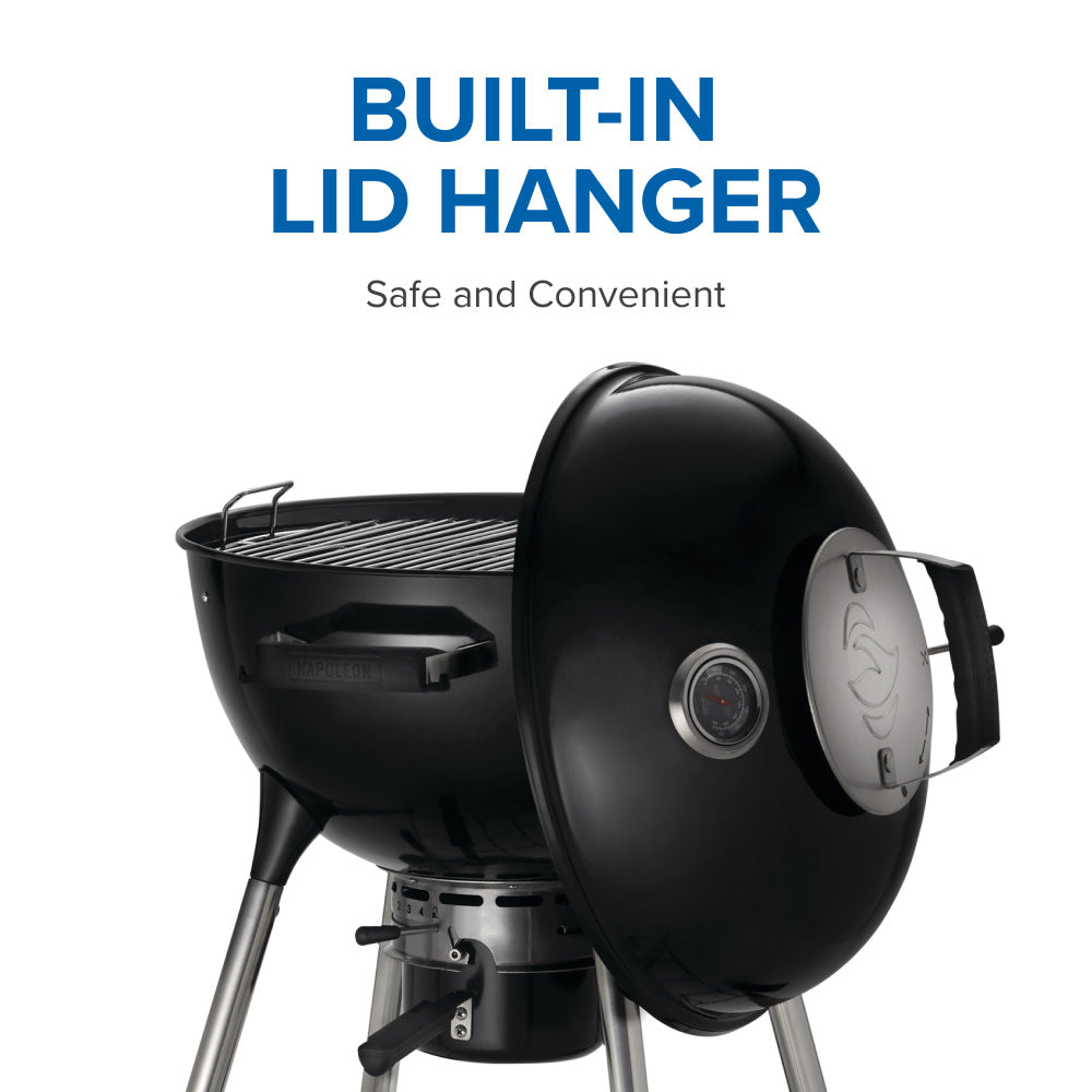 NK18 Charcoal Kettle Grill, Black