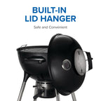 NK18 Charcoal Kettle Grill, Black