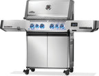 Prestige® 500 Connected, Propane Grill with Infrared Side and Rear Burner, Stainless Steel