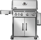 Rogue® PRO 525 Propane Gas Grill with Infrared Side Burner, Stainless Steel