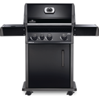 Rogue® 425 Natural Gas Grill with Range Side Burner, Black