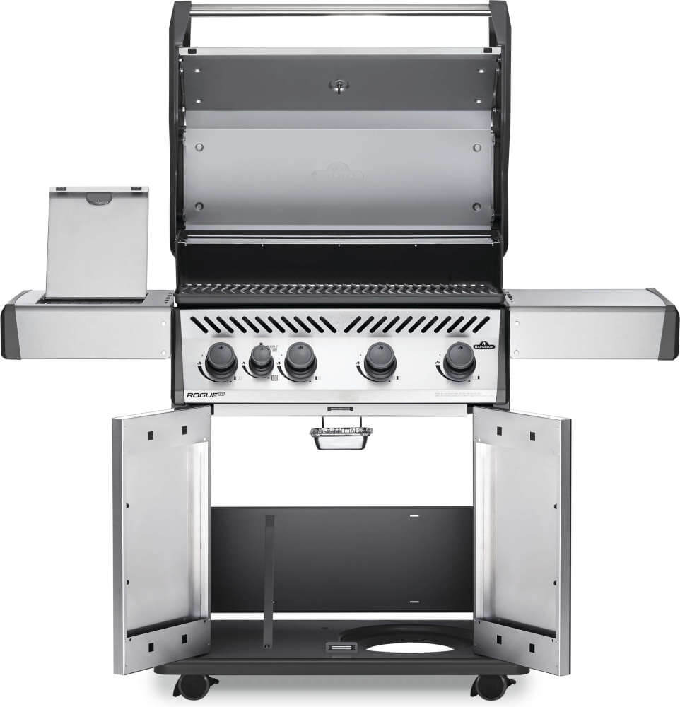 Rogue® XT 525 Propane Gas Grill with Infrared Side Burner, Stainless Steel