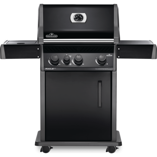 Rogue® XT 425 Propane Gas Grill with Infrared Side Burner, Black