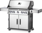 Rogue® SE 625 Propane Gas Grill with Infrared Rear and Side Burners, Stainless Steel