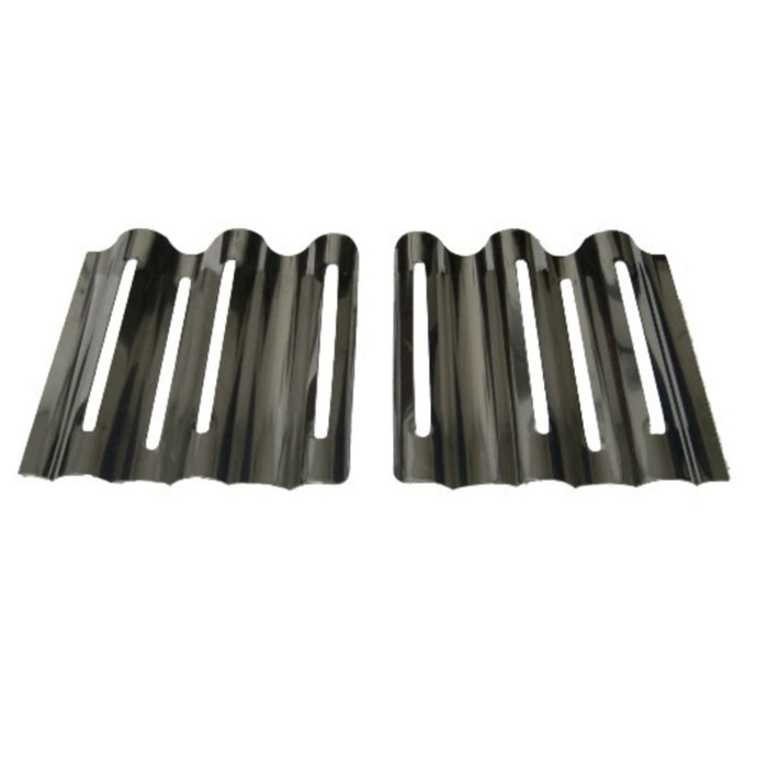 SEAR PLATES, STN STL 1 SET 405C