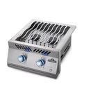 Built-In 700 Series 18" Dual Range Top Burner Propane, Stainless Steel