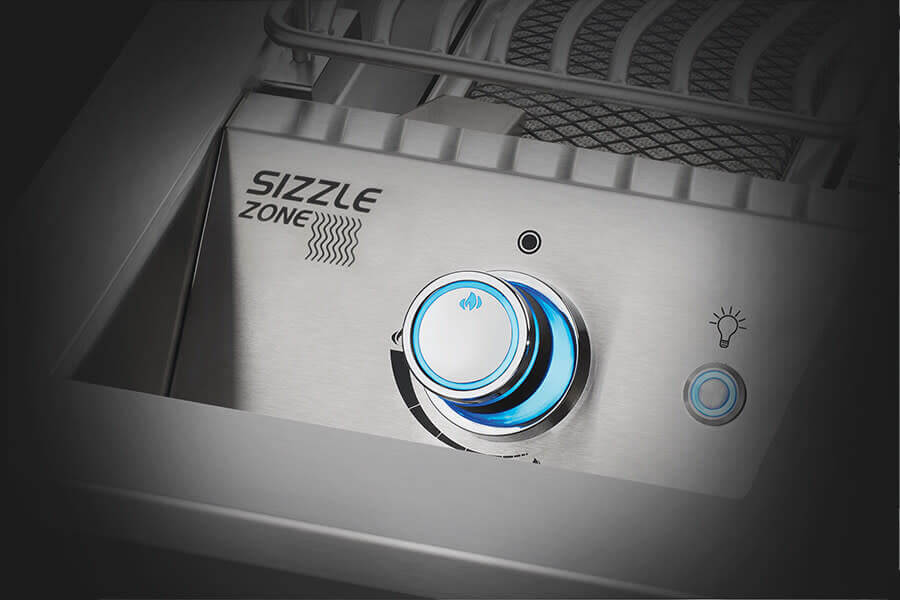 Built-In 700 Series 10" Single Infrared Burner Propane, Stainless Steel