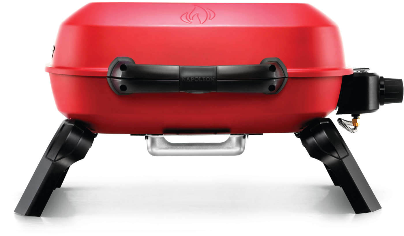 TravelQ™ 240 Portable Propane Gas Grill, Red