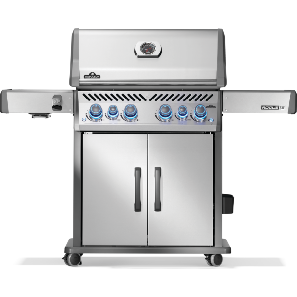 Rogue® PRO-S 525 Propane Gas Grill with Infrared Side and Rear Burners, Stainless Steel