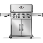 Rogue® PRO 525 Propane Gas Grill with Infrared Side Burner, Stainless Steel
