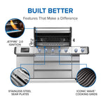 Prestige® PRO 665 Elite Natural Gas Grill with Smart Technology & Electric Smoker Box