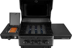 Freestyle™ PRO 425 Propane Gas Grill with Infrared Side Burner, Matte Black