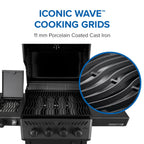 Freestyle™ PRO 425 Propane Gas Grill with Infrared Side Burner, Matte Black