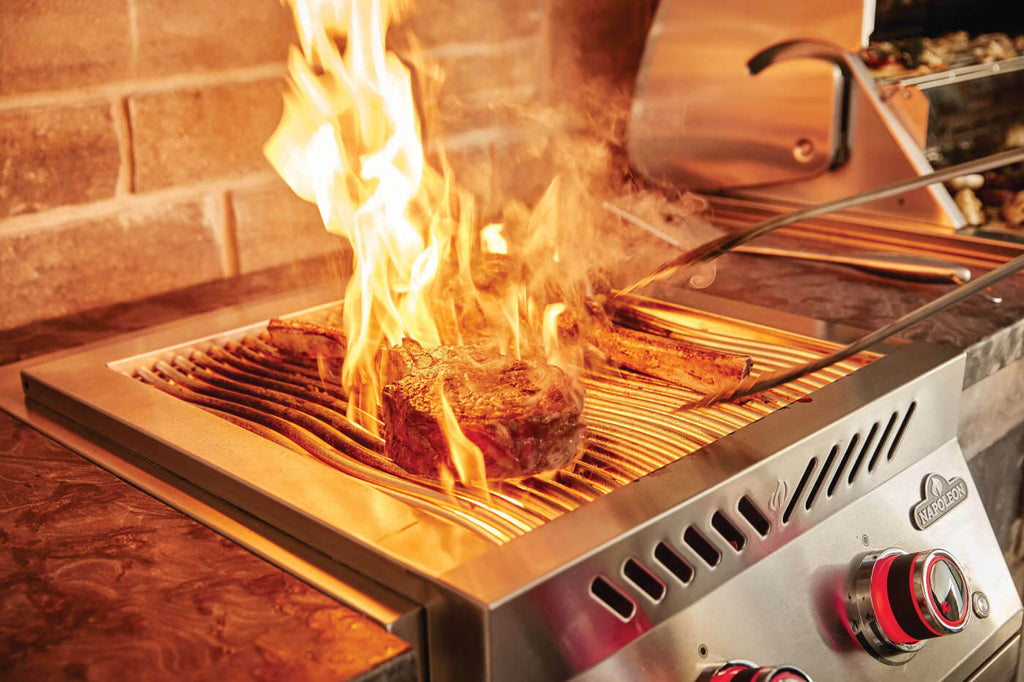Built-In 700 Series 18" Dual Infrared Burner Natural Gas, Stainless Steel