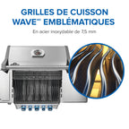 Rogue® PRO-S 425 Propane Gas Grill with Infrared Side and Rear Burners, Stainless Steel