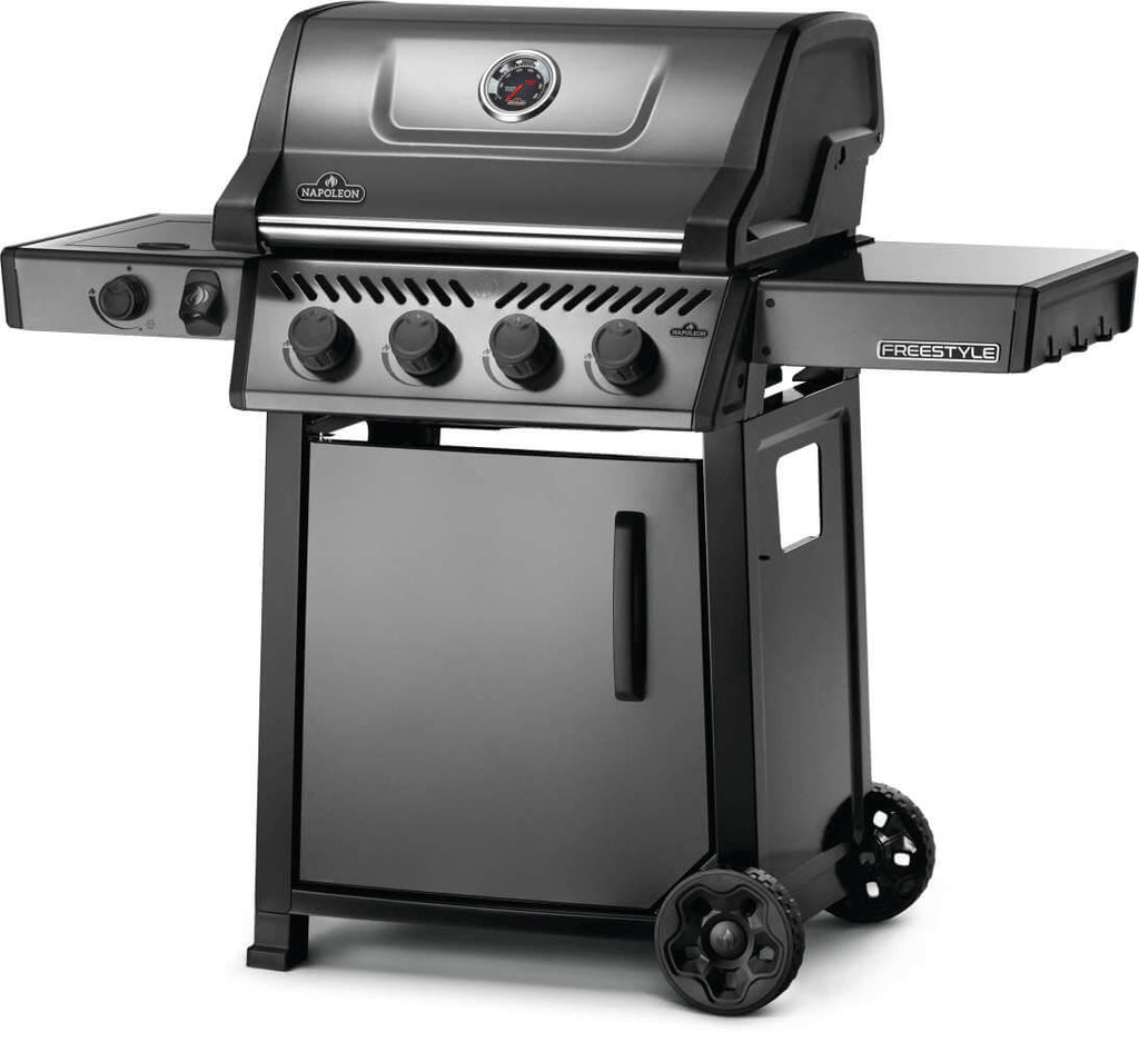 Freestyle™ 425 Propane Gas Grill with Range Side Burner, Graphite Grey