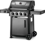 Freestyle™ 425 Propane Gas Grill with Range Side Burner, Graphite Grey