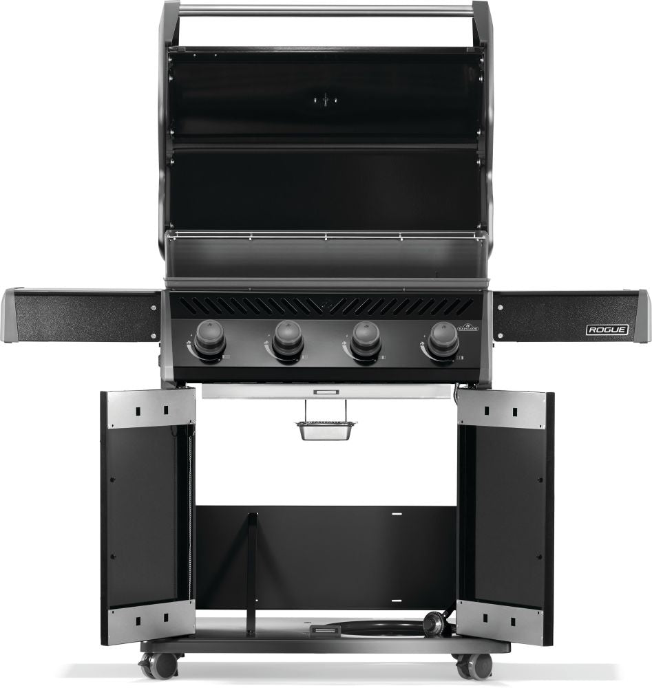 Rogue® 525 Natural Gas Grill, Black, Stainless Steel Grids