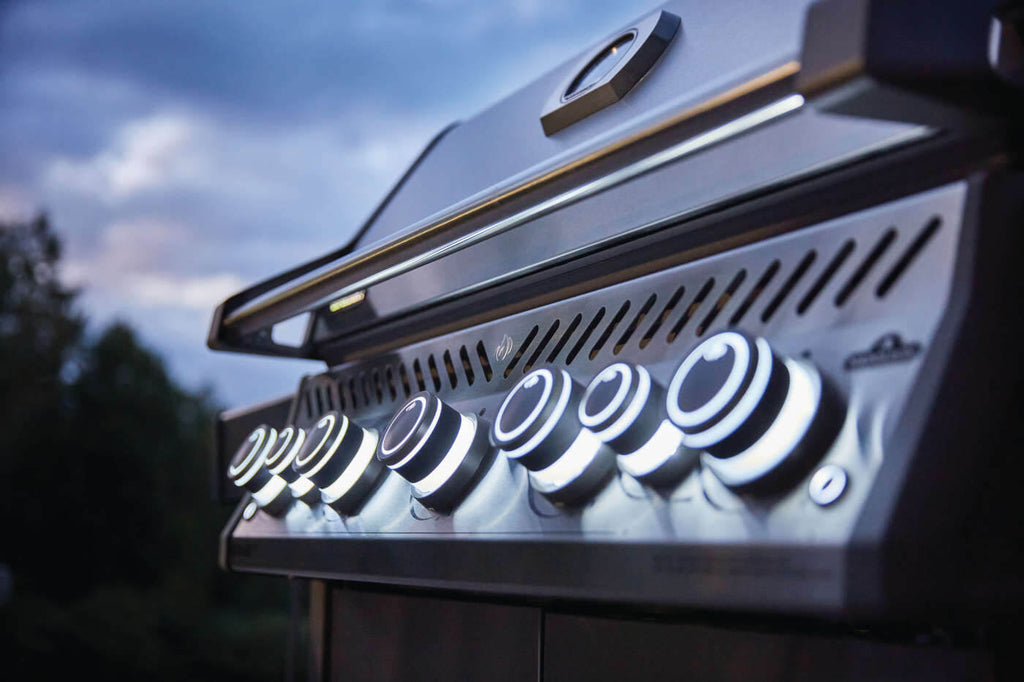 Rogue® SE 625 Propane Gas Grill with Infrared Rear and Side Burners, Stainless Steel