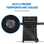 Freestyle™ PRO 425 Propane Gas Grill with Infrared Side Burner, Matte Black