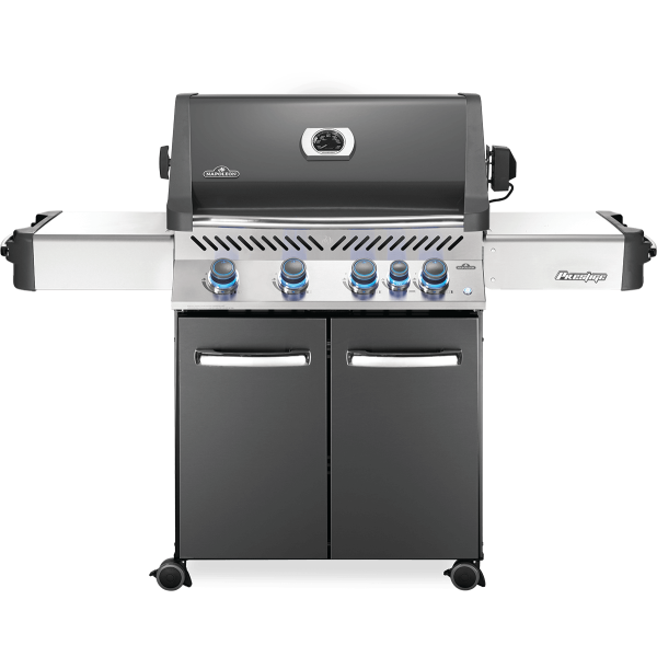 Prestige® 500 Ambiance, Natural Gas Grill with Infrared Side and Rear Burners, Grey