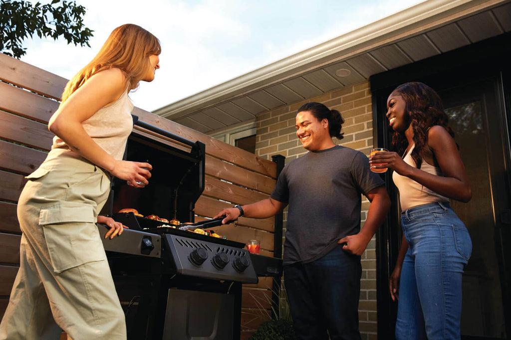 Rebel 3 Natural Gas Grill, Graphite Grey